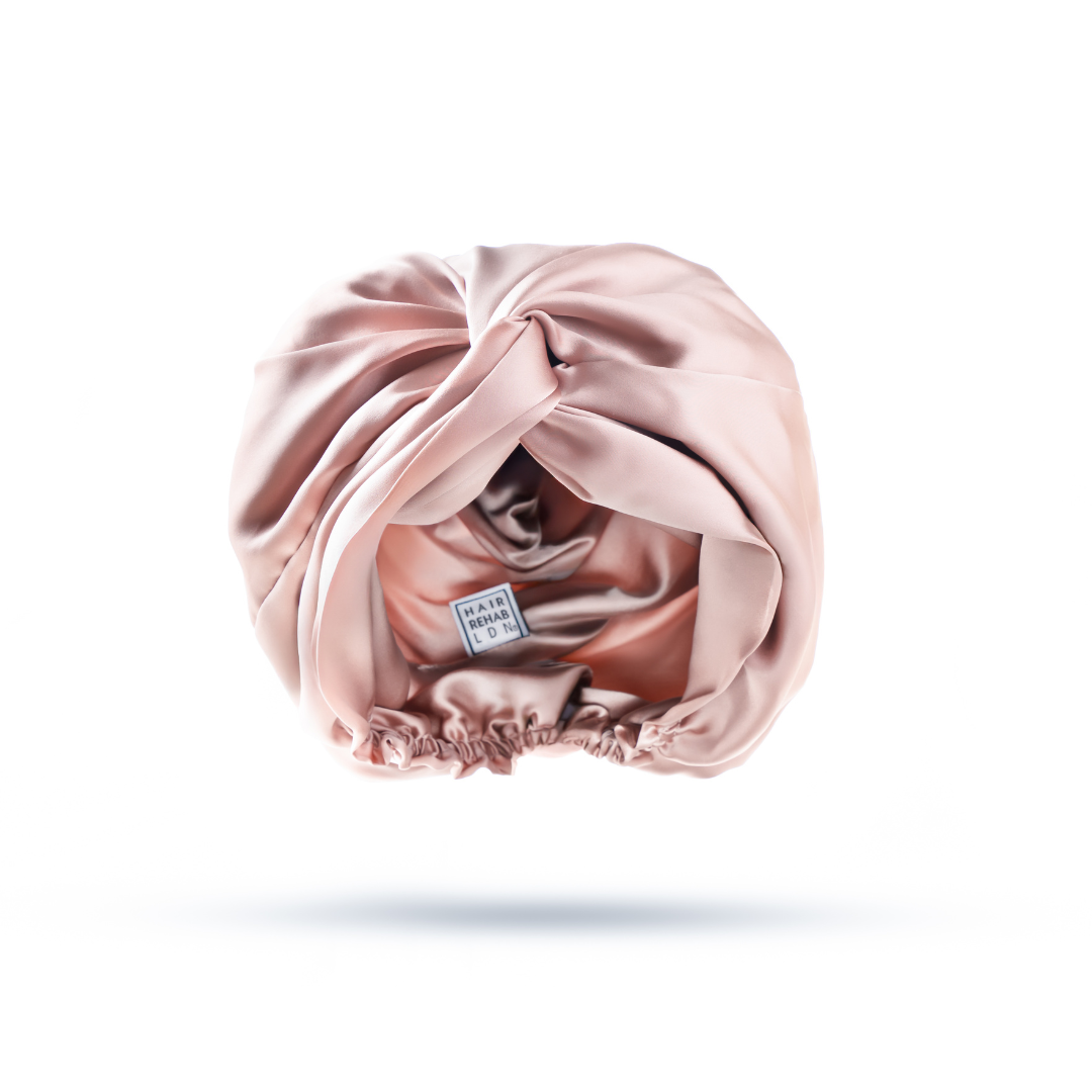 Luxury 100% Silk Hair Wrap – Hair Rehab London - Main Image