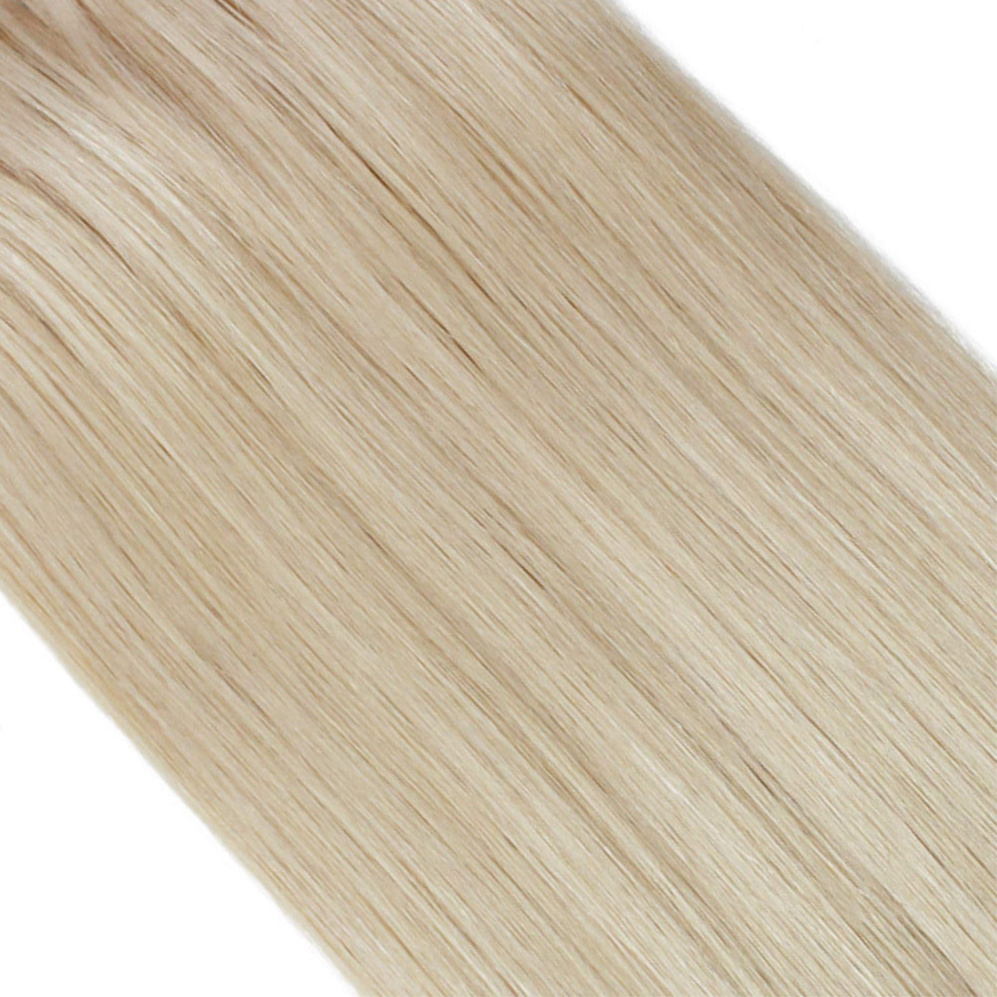 "hair rehab london 18" weft hair extensions shade swatch titled blonde af"