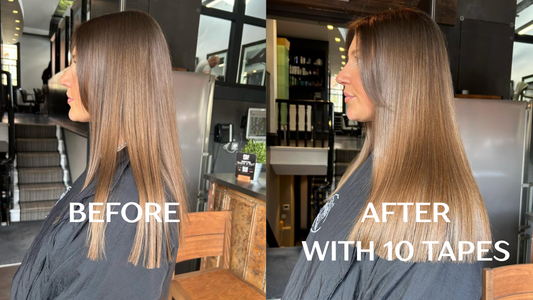 Why Invisible Tape Extensions are a salon favourite