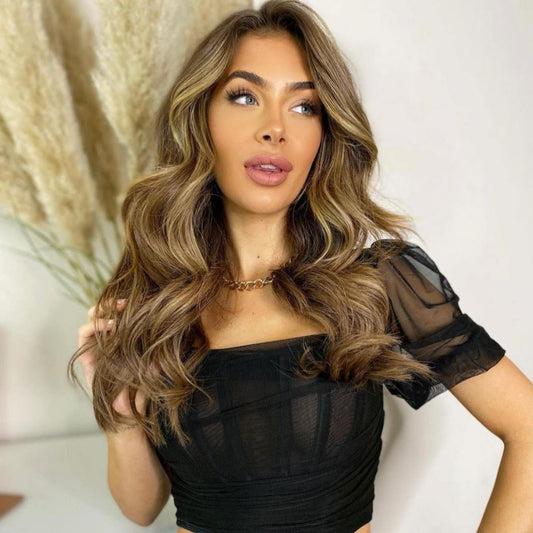 Instagram Influencer Sophie Danvers in Hair Rehab London Hair Extensions