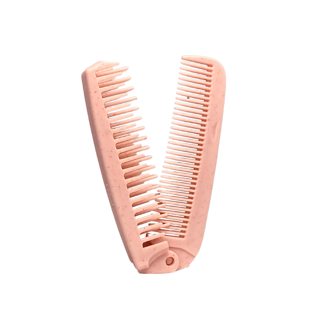 Hair Rehab LDN® Eco-Friendly Folding Travel Dual-Head Comb