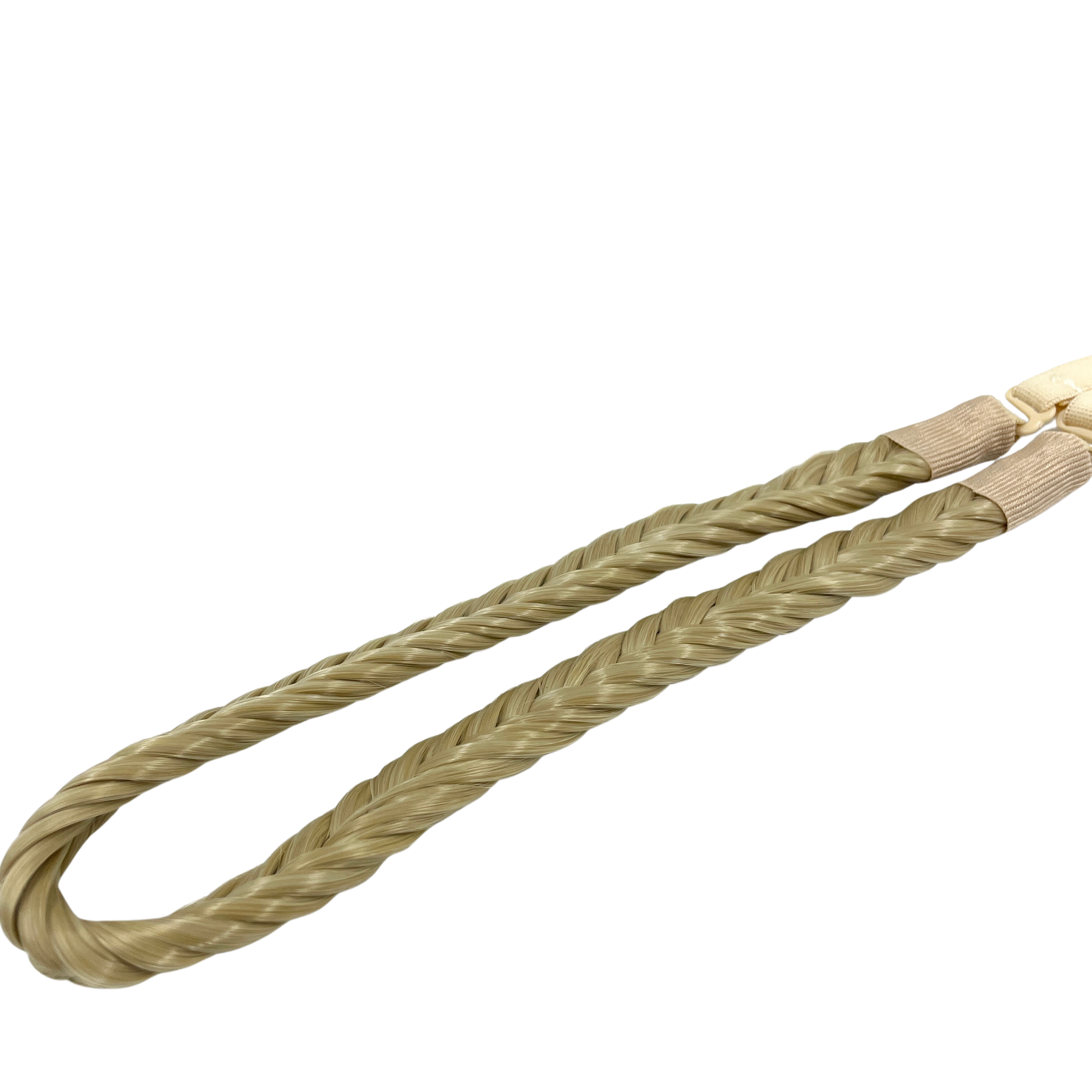 image of hair rehab london plait braid fishtail headband hairband in shade golden