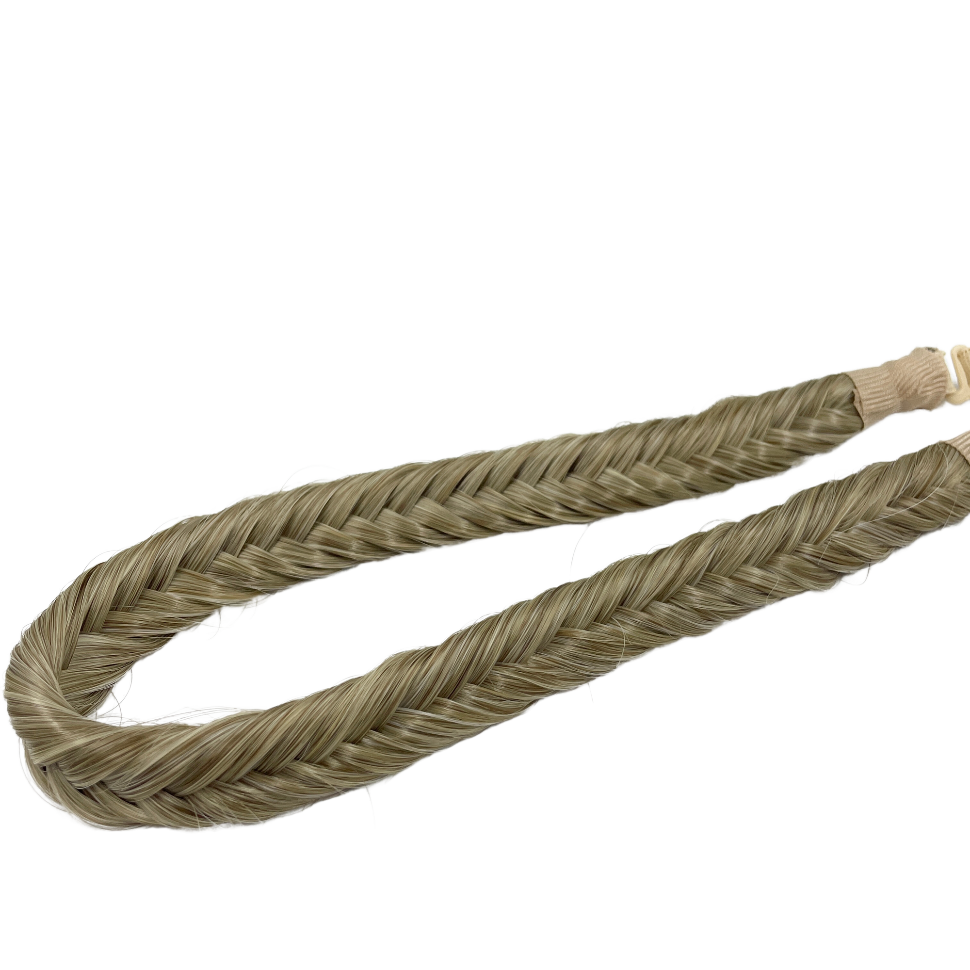 image of hair rehab london plait braid fishtail headband hairband in shade sandy