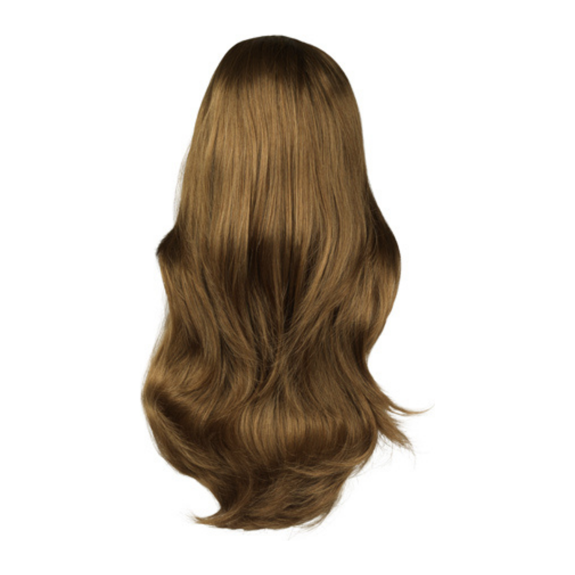 image of hair rehab london half wig hairpiece in shade bronze
