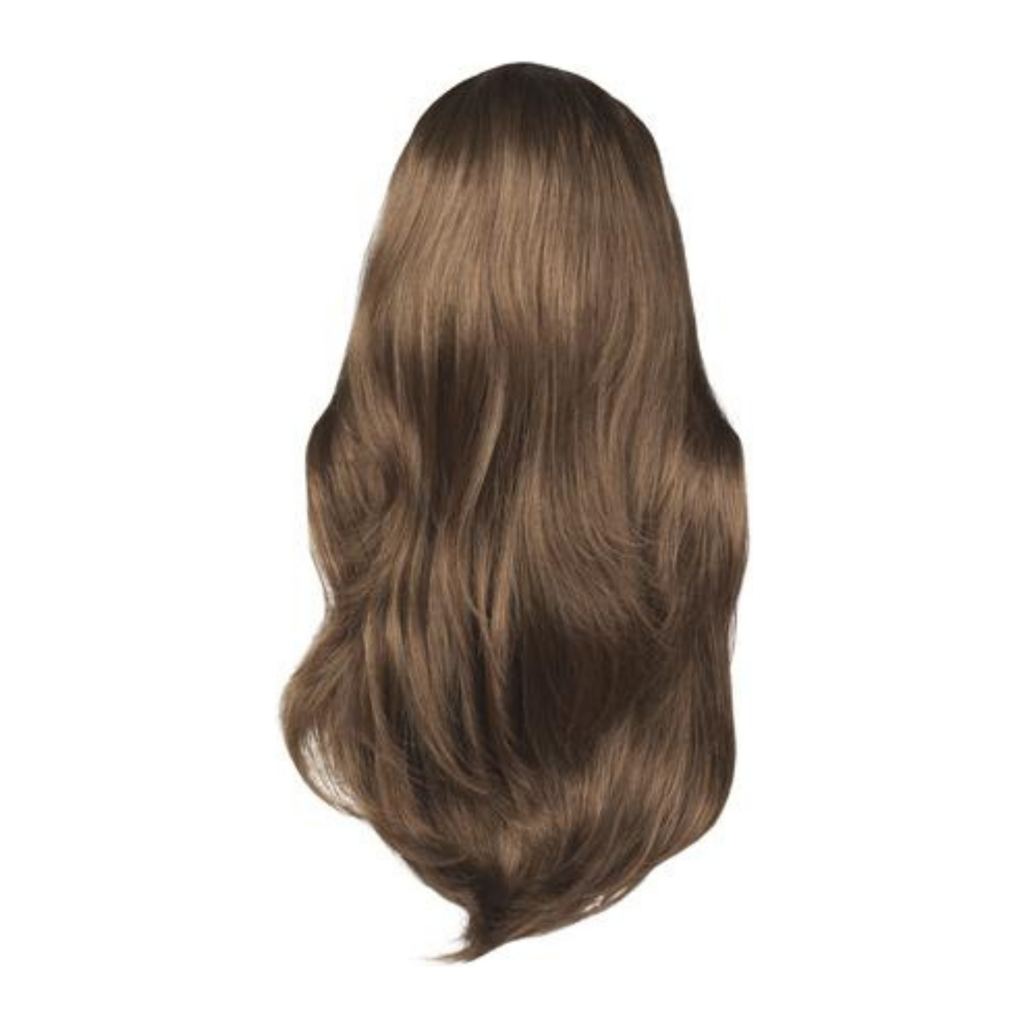 image of hair rehab london half wig hairpiece in shade chestnut