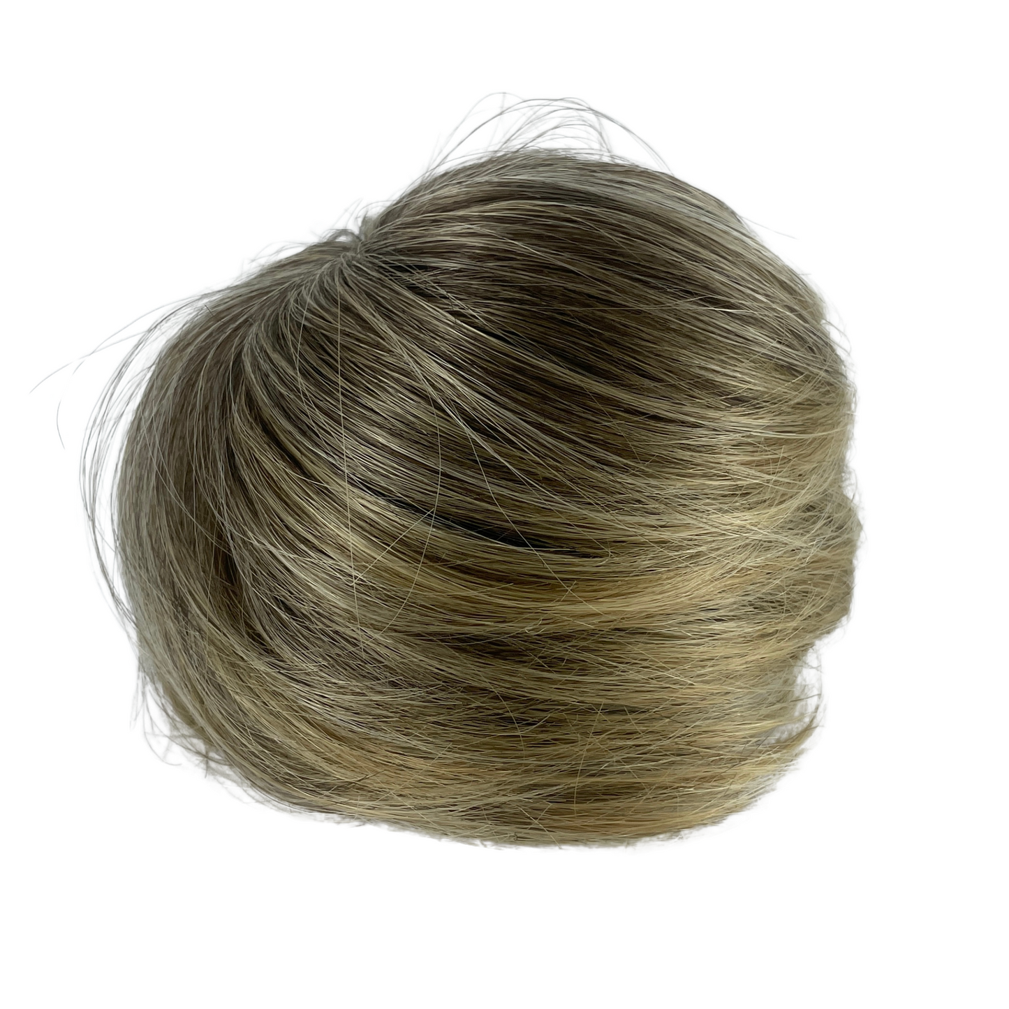 image of hair rehab london clip on bun hairpiece in shade rooted coachella