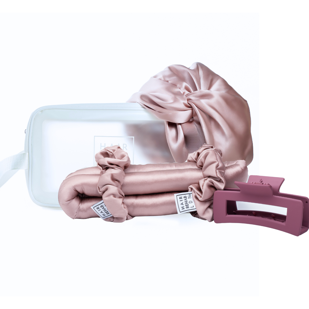 Heatless Curler Luxury Sleep Set Pure Silk