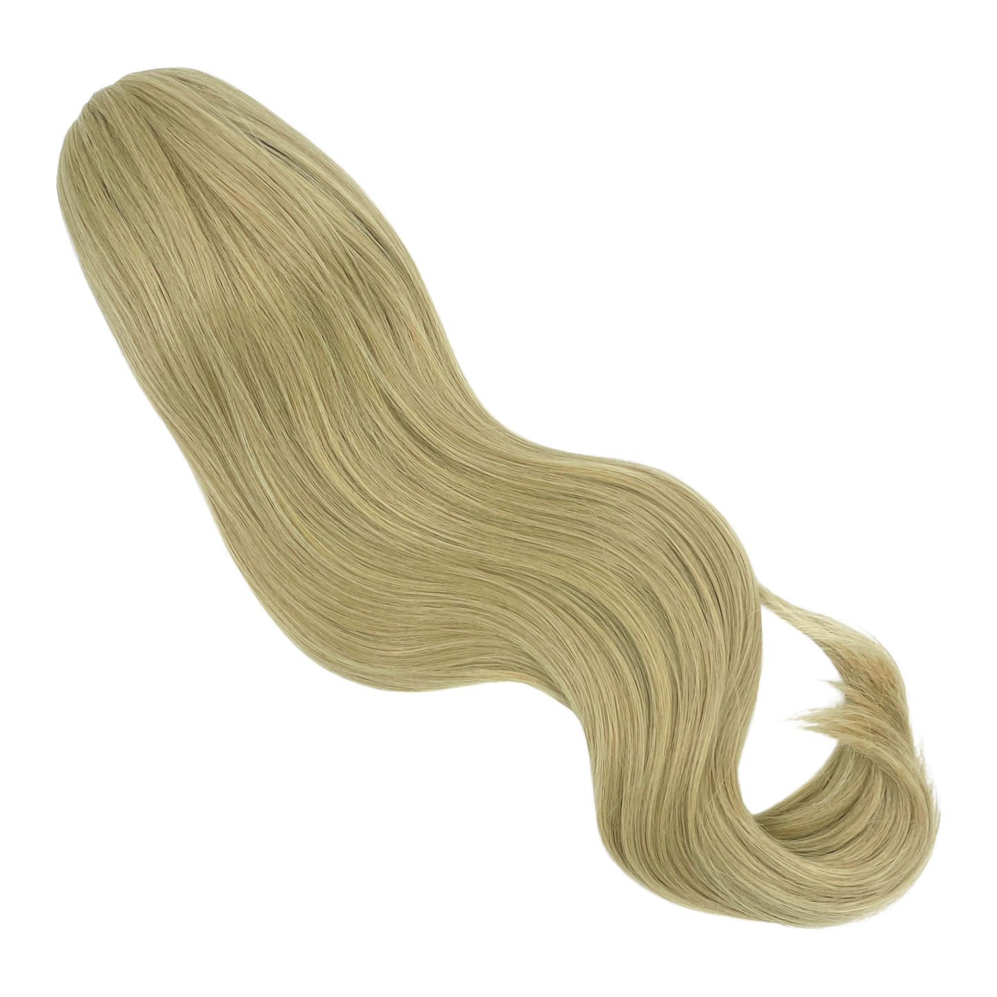 claw clip ponytail synthetic hairpiece in shade beige