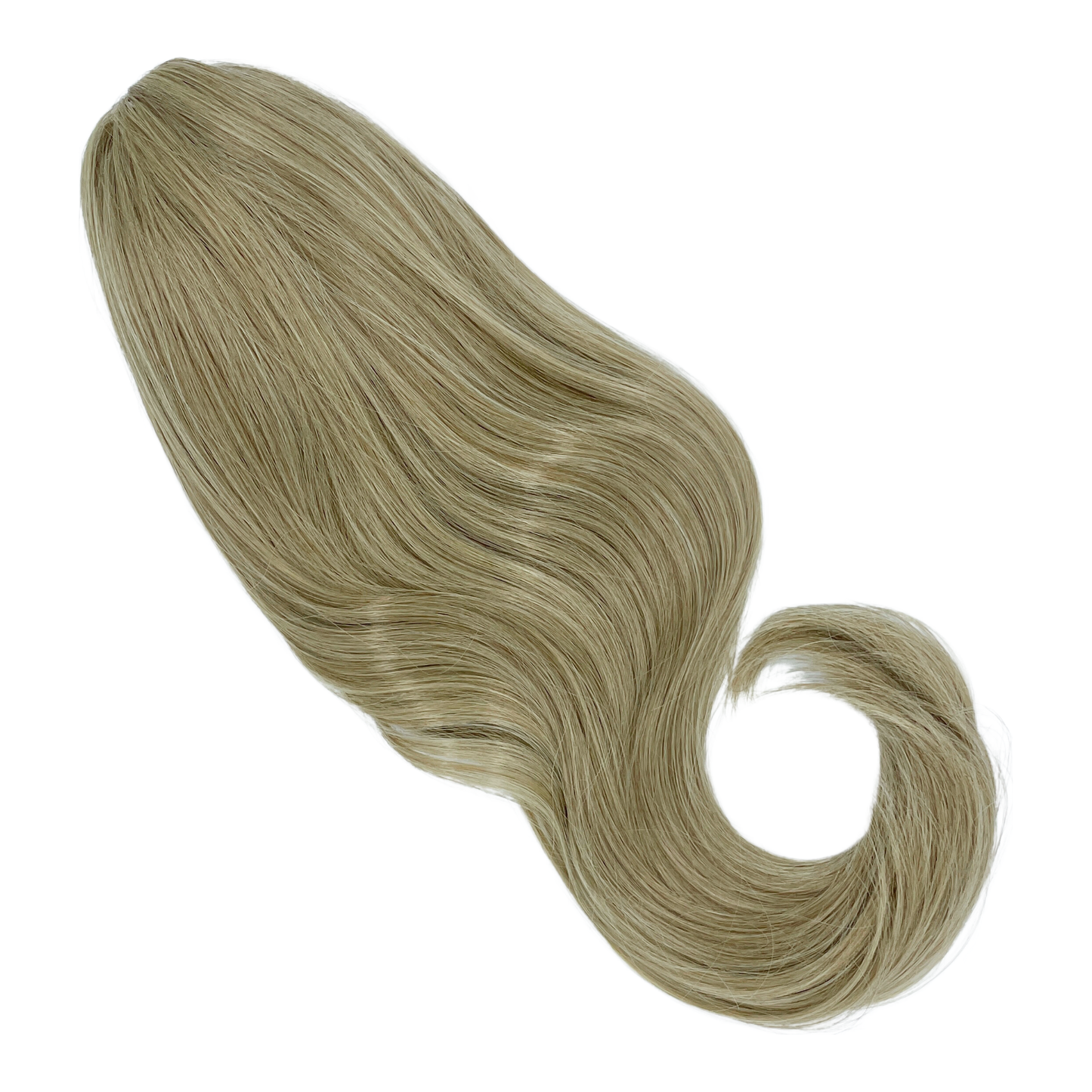 claw clip ponytail synthetic hairpiece in shade sandy