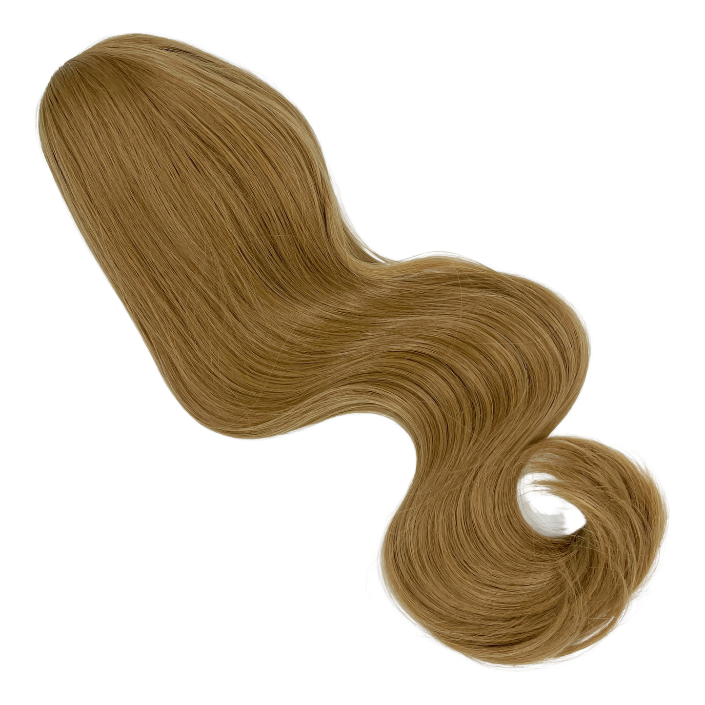 claw clip ponytail synthetic hairpiece in shade toffee