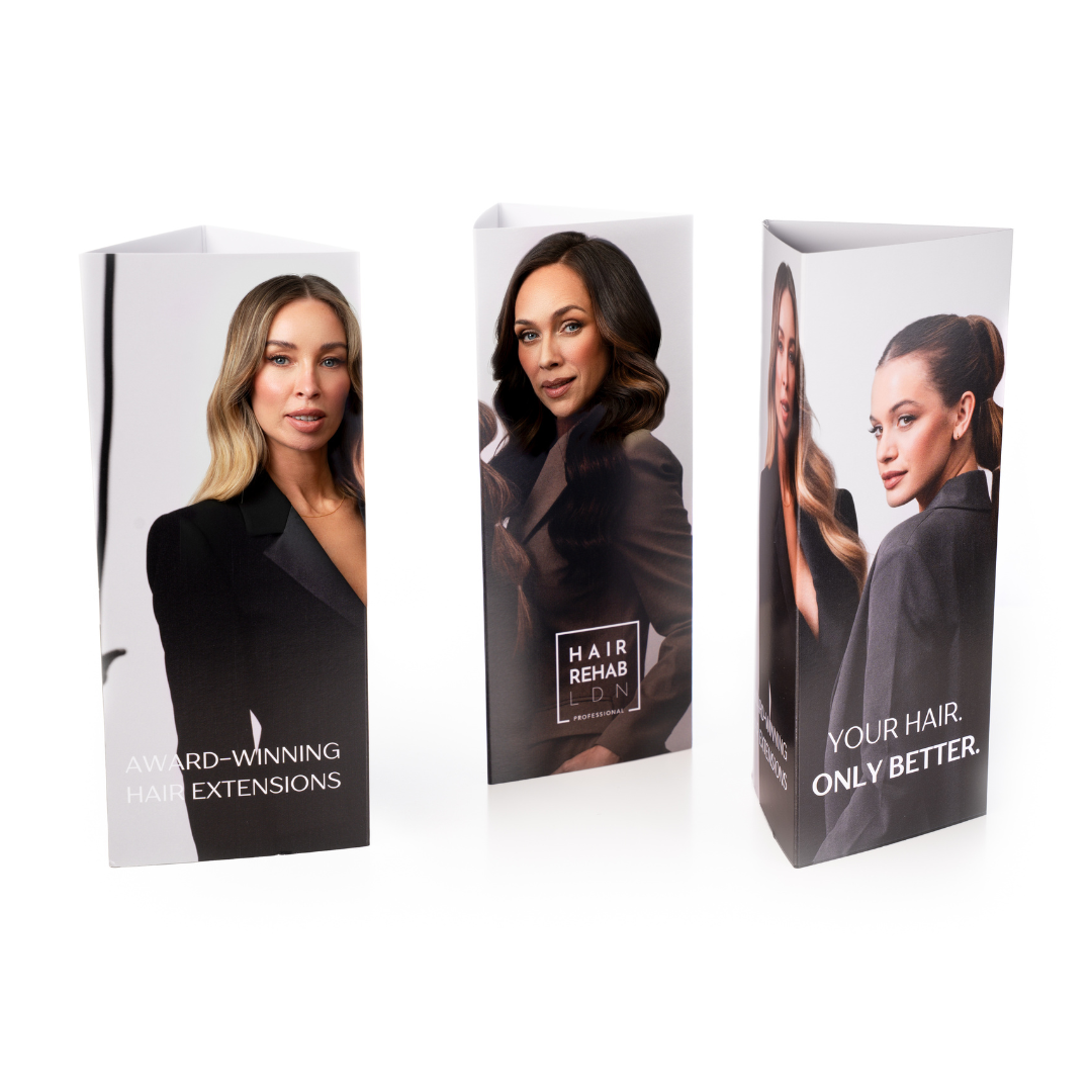 Salon Tent Card
