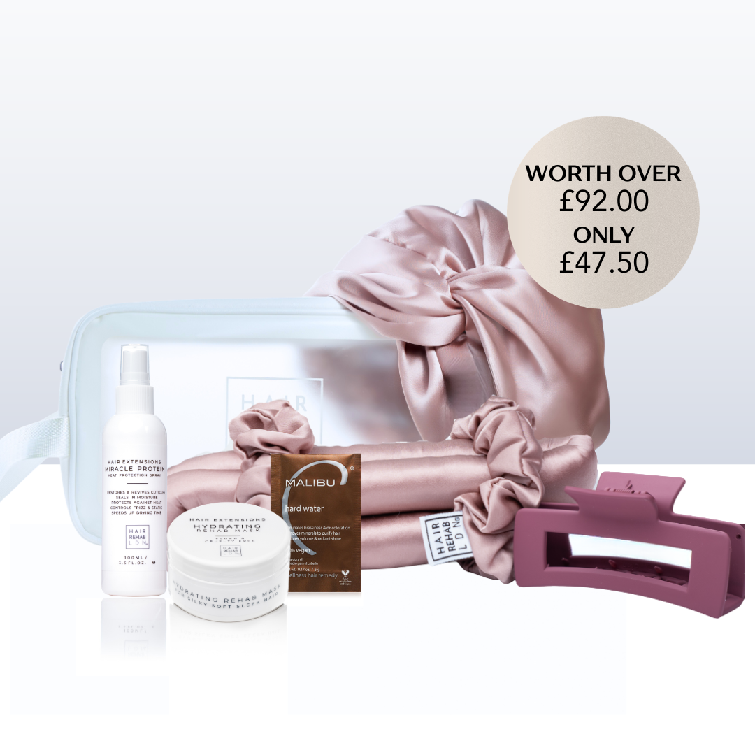 Summer Haircare Bag Holiday Essentials Extensions