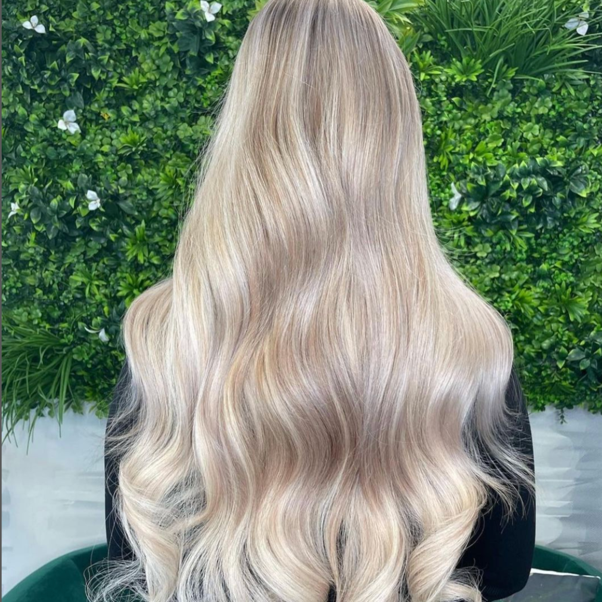 22" Invisible Tape Extensions Steel Blonde