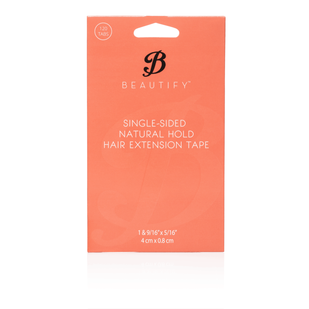 Beautify By Walker Single Sided Natural Hold Hair Extension Tape - 120pcs