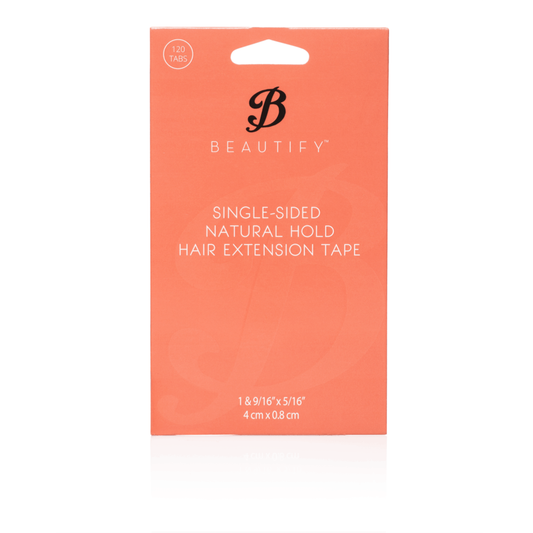 Beautify By Walker Single Sided Natural Hold Hair Extension Tape - 120pcs