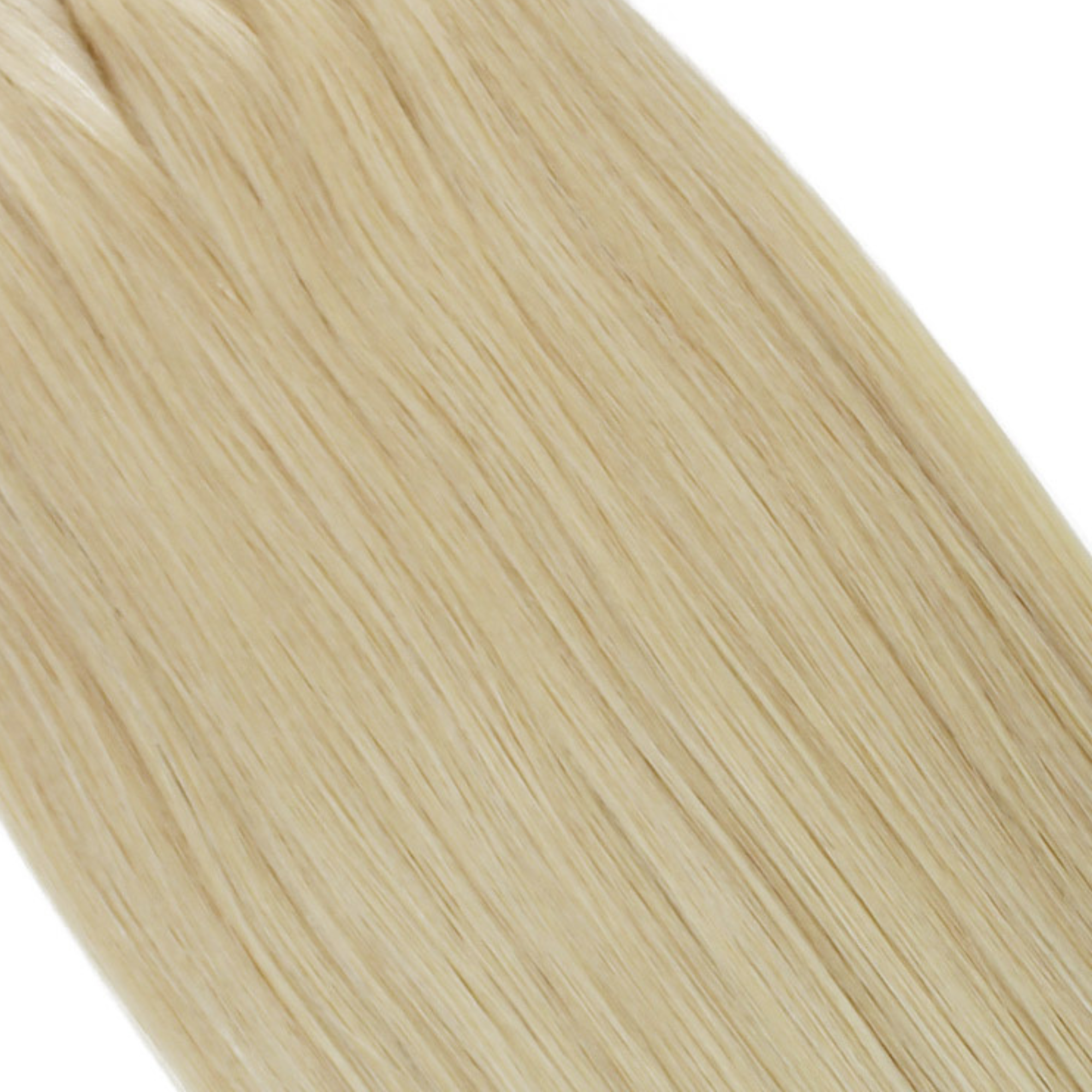 "hair rehab london 18" length 120 grams weight original clip-in hair extensions shade titled ice blonde"