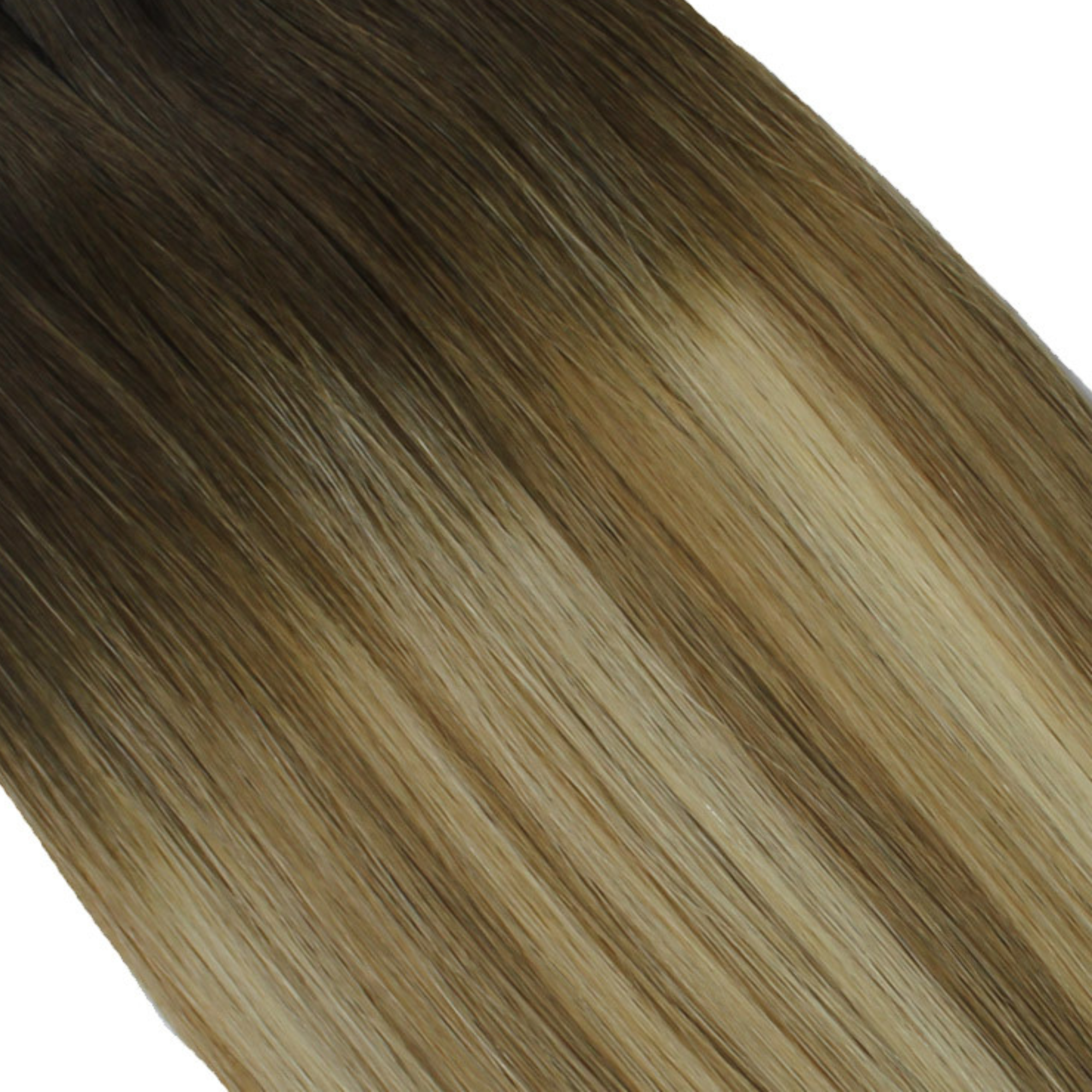"hair rehab london 20" length 180 grams weight luxe clip-in hair extensions shade titled rooted supermodel"