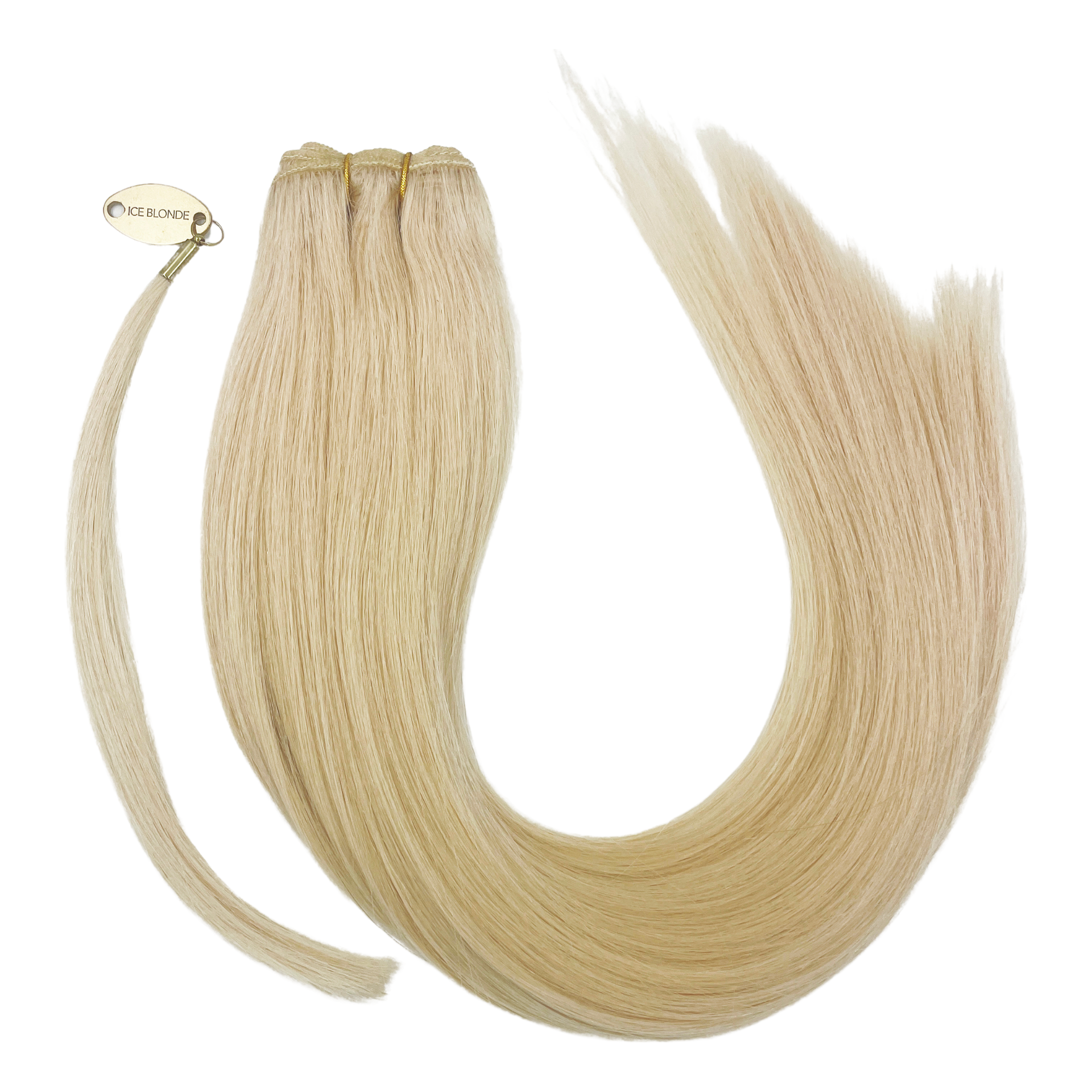 Seconds Weft 18" Ice Blonde