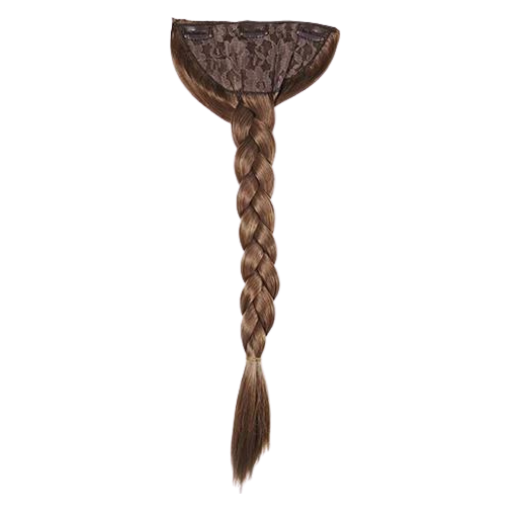 image showing the inside lace section of hair rehab london clip in plait